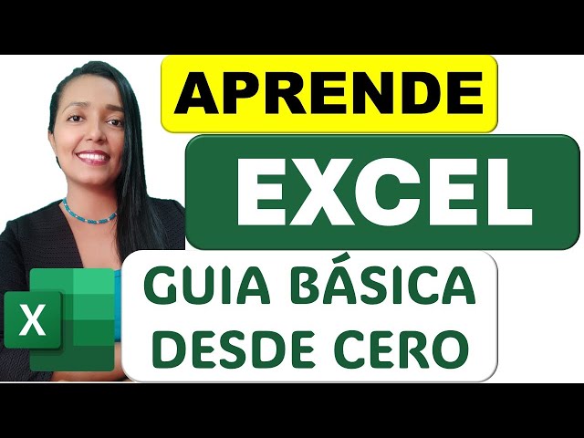 #EXCEL The FIRST STEP to START LEARNING in ONLY 30 MINUTES. 2023 TUTORIAL