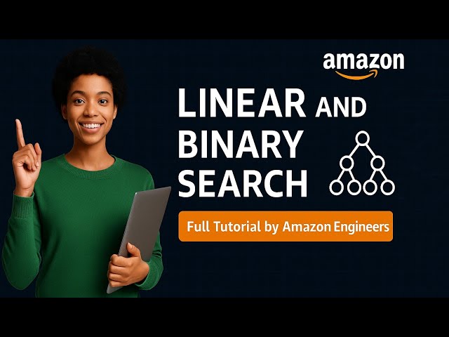 Linear and Binary Search in Java 🔍 | Full Course by Amazon Engineers