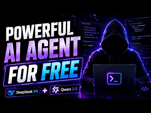 I Made Codex FREE with DeepSeek V4 & Qwen 3.8