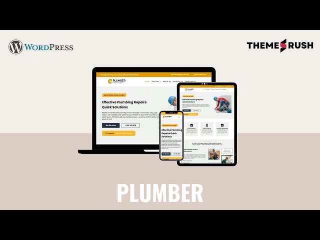 How to Install & Customize GRAHAM– Plumber WordPress Website Template | Launch Fast!