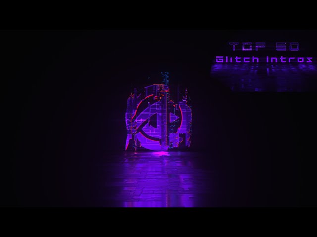 Top 50 Free Glitch Intro Templates for your YouTube Videos || After Effects Template