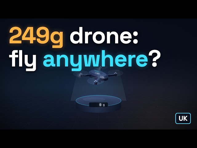 Can You Fly A 249g Drone Anywhere In The UK? (Sub-250g Drone Rules)