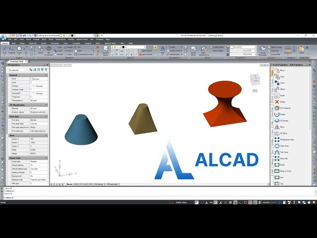 How to use Loft in ALCAD Tutorial