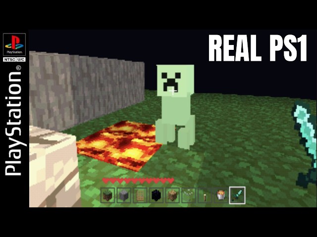 I Built Minecraft on a Real PS1