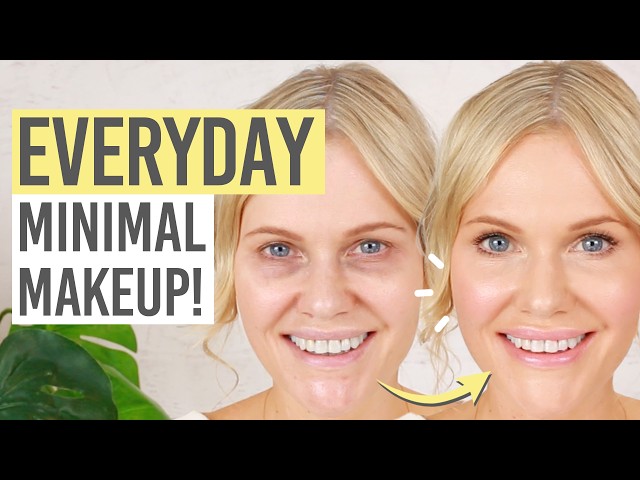 NATURAL MAKEUP HOW-TO! | MINIMUM MAKEUP, MAXIMUM RESULTS! 💪✨
