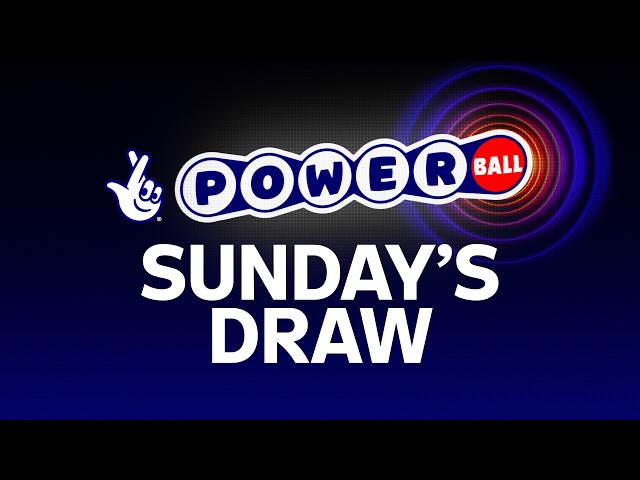 The National Lottery Powerball draw results from Sunday 26 July 2026