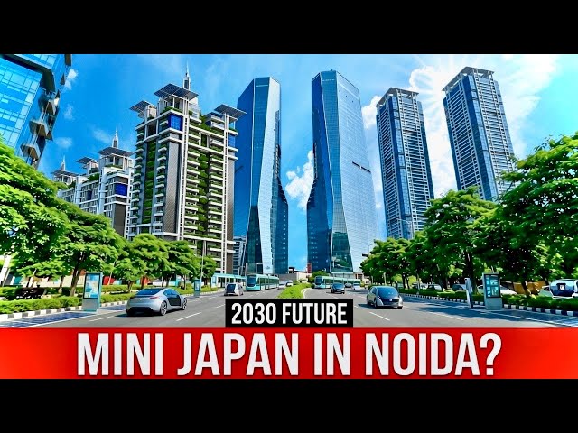 🌆 NOIDA 2030 IS UNBELIEVABLE! 😱 | MINI JAPAN 🇯🇵, Mega Roads, Metro, Airport & New Skyline