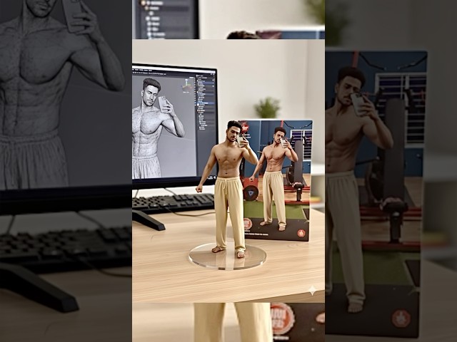 Trending Instagram Viral figurine 3D Photo Editing | Google Gemini Viral Photo Editing