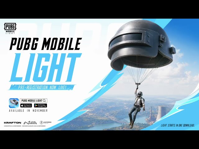 PUBG MOBILE LIGHT pre-registration is now live!