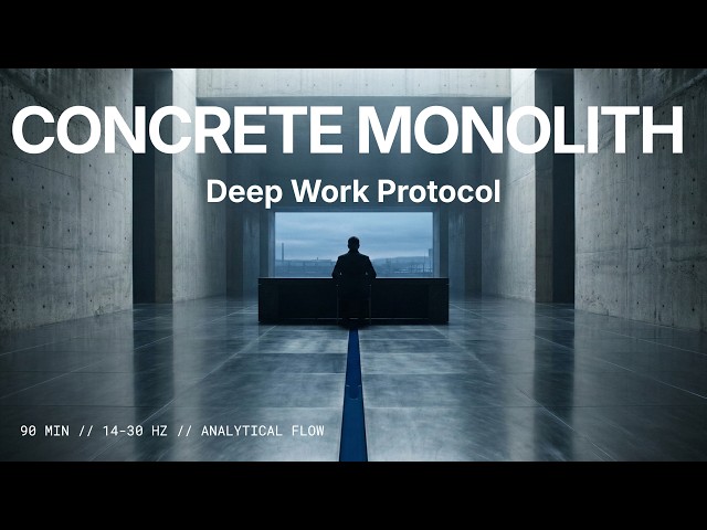 Deep Work Music for Focus | 90 Min Binaural Beats | Analytical Concentration
