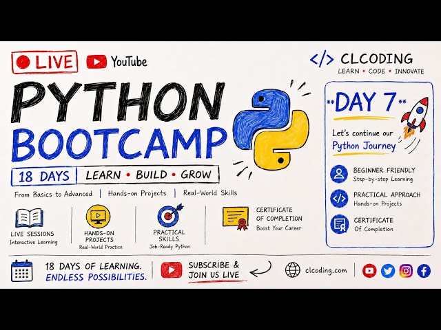 July Python Bootcamp Day 7