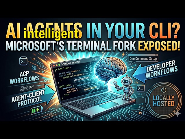 Microsoft's Intelligent Terminal: AI Agents in Your CLI? | Locally Hosted