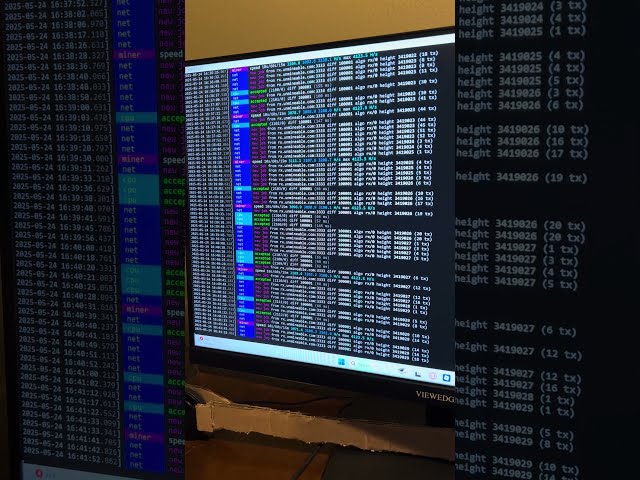 #day34 of #cpumining #monero on #xmrig until I get #monetized