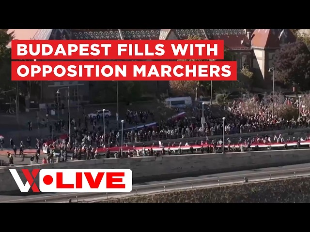 LIVE | Hungary’s Opposition Marches On Revolution Anniversary | VERTEX
