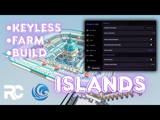 ROBLOX ISLANDS Script Pastebin 2026 AUTO VEND, AUTO ATM,  AUTO BUILD  🏝️🧑‍🌾