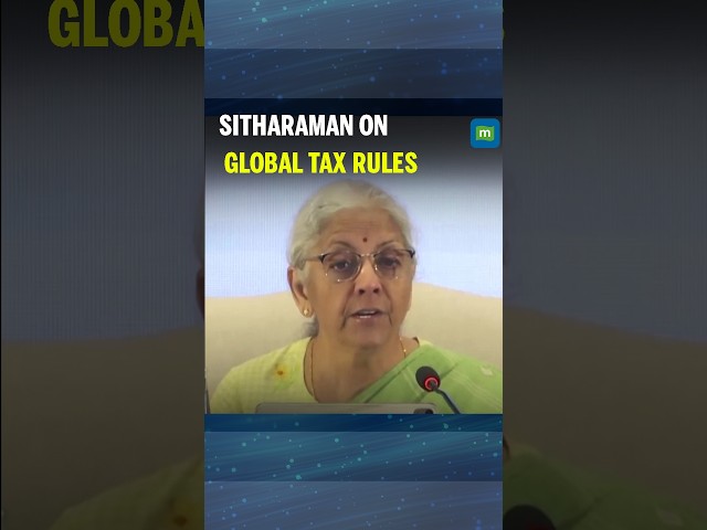 Watch! Finance Minister Nirmala Sitharaman’s Big MSG on BRICS economies at Tax heads meeting