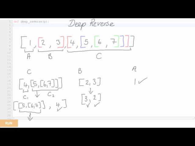 Deep Reverse - Intro to Computer Science