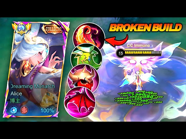 THIS BLOOD WINGS + SUSTAIN BUILD IS ILLEGAL IN 2026 💀😱 | ENEMIES CAN’T KILL ALICE! - MLBB