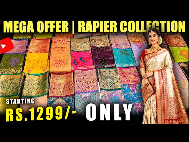 💥செம Live இன்னைக்கு இருக்கு 👉Sri Sakthi Pugazh Tex Elampillai #saree