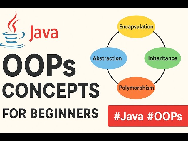 Java OOPs Concepts Explained | Object-Oriented Programming for Beginners in Java