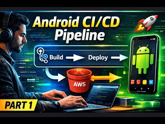 Android CI/CD Pipeline 🔥 Auto Deploy with GitHub Actions + AWS S3 | DevOps Tutorial