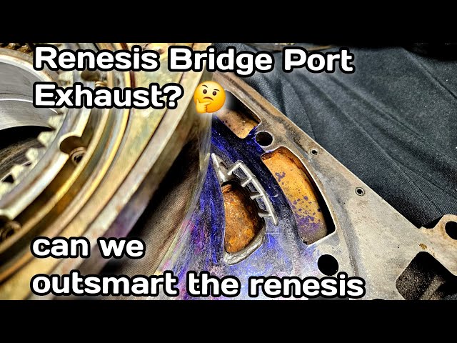 BRIDGE PORTING the Exhaust on a RENESIS? Is it even possible - New Idea for the RX8 - KMR Rotary
