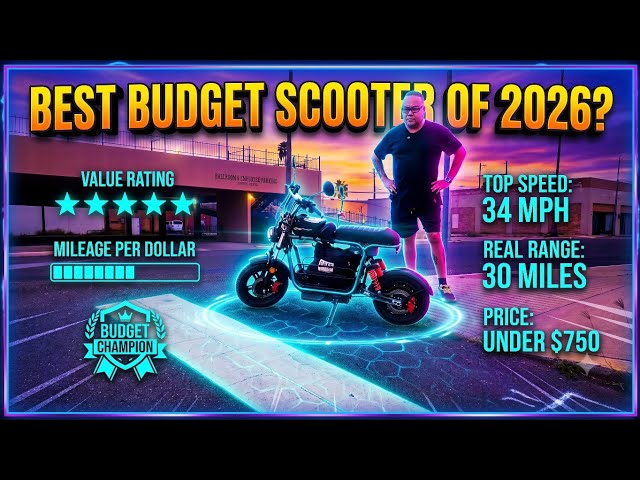 Best Budget Scooter of 2026? - I-Scooter DX5 Review #escooter #ebike #review #iscooter #dx5