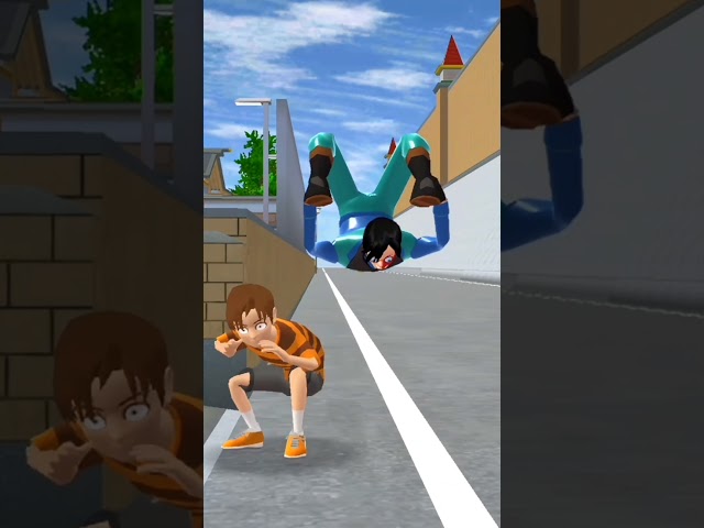 The yuta is trying to hide from a ghost! #sakuraschoolsimulator #サクラスクールシミュレーター #shorts #trending