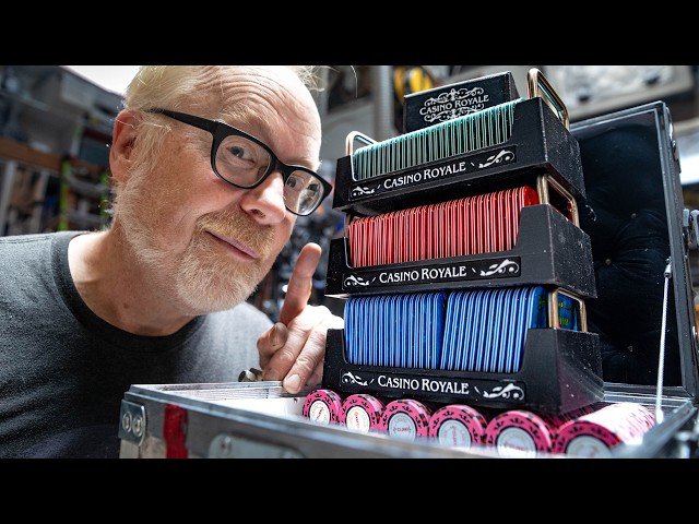 Adam Savage Builds a Casino Royale Poker Set!