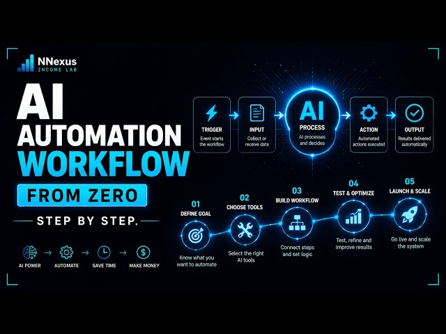 How to Build an AI Automation Workflow From Zero — Step by Step