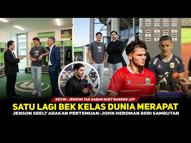 KEVIN DIKS CONFIRMED❗️Jenson Seelt Chooses Indonesian National Team~John Herdman Welcomes Him