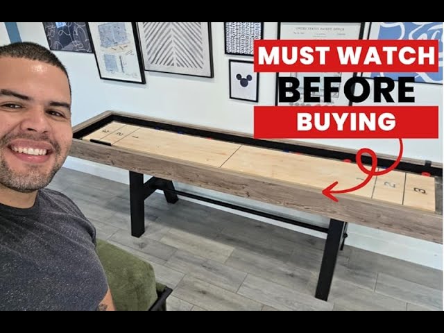 Is This the Best 9ft Shuffleboard Table for Home Game Rooms?