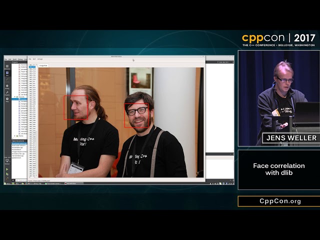 CppCon 2017: Jens Weller “Face correlation with dlib”