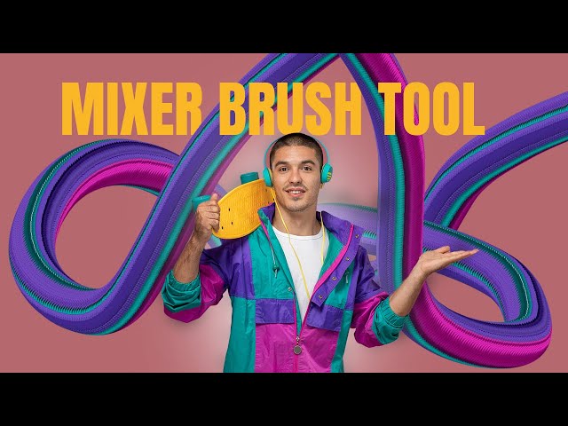 Adobe Photoshop Tutorial | Mixer Brush Tool in Photoshop | Easy