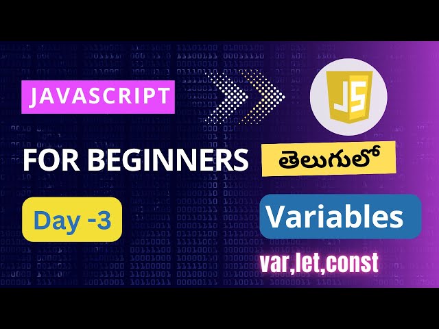 Variables in JavaScript  | let  in JavaScript | hoisting  in JavaScript | var vs let in JavaScript
