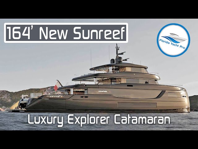 Descripción general del nuevo catamarán de lujo Sunreef Explorer de 164 pies - V2