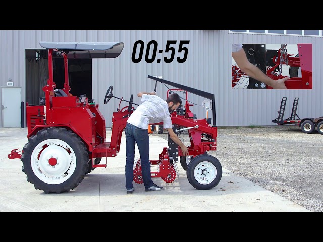 Changing an Implement on the Tilmor Tractor