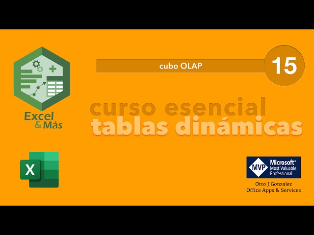 15. Cubo OLAP | Curso Esencial de Tablas Dinámicas