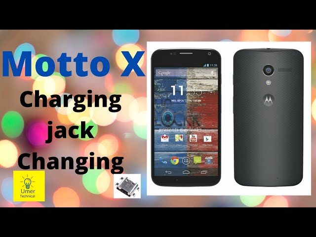 Motto X charging jack changing by Umer Technical
