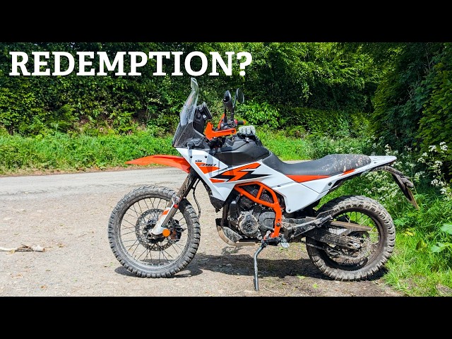 KTM 390 Adventure R wins the Day...