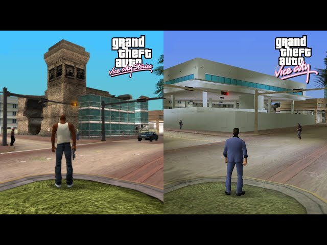 Vice City Map Changes | GTA VC vs. GTA VCS