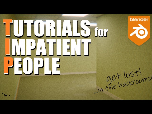 how to get lost in the backrooms in under 5 minutes - TIP