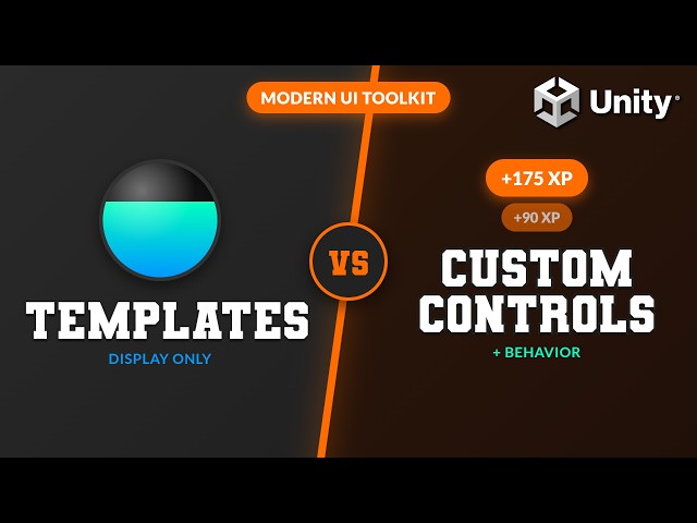 When (and how) to use Templates and Custom Controls in UI Toolkit | Unity Tutorial