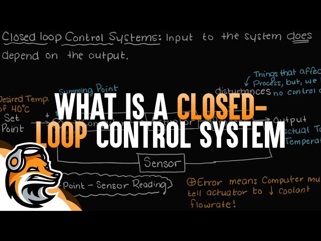 What Is A Closed Loop Control System?