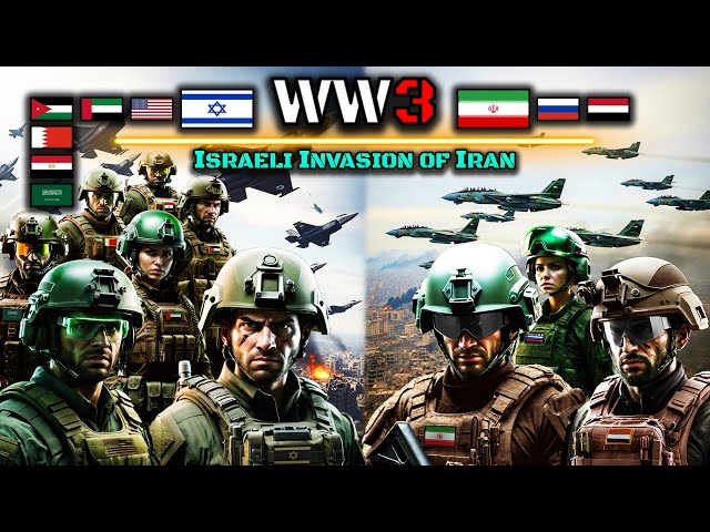ISRAEL vs IRAN ▶ Israeli Invasion of Iran | World War 3 Military Simulation