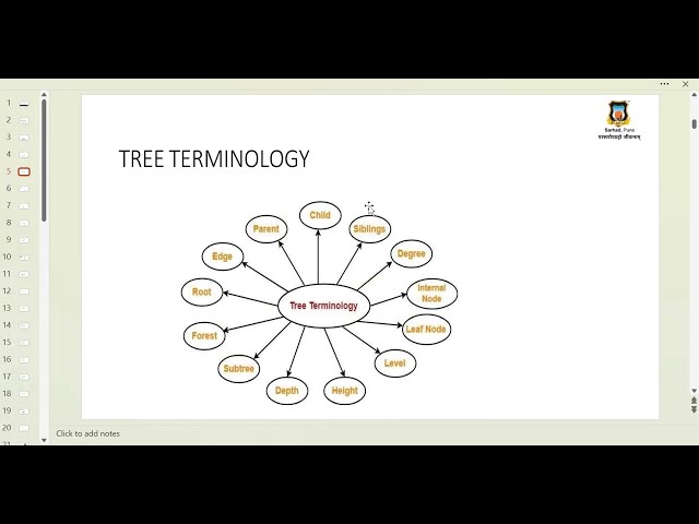 FY MSC CA - PYthon Programming Concepts of Trees
