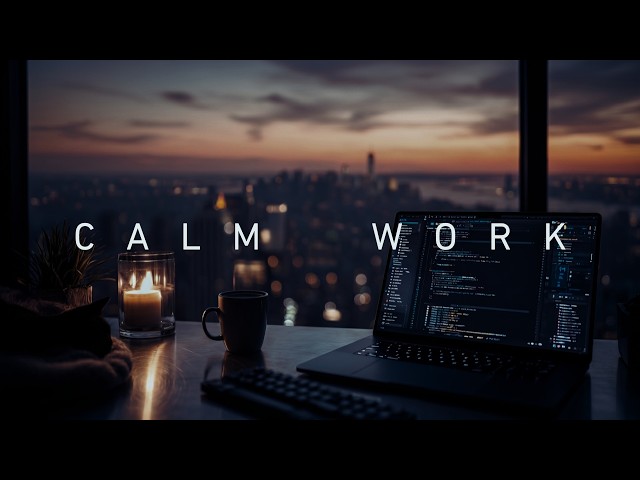 Deep Work Music 24/7 — Calm Hours for Coding, Writing & Late Night Focus