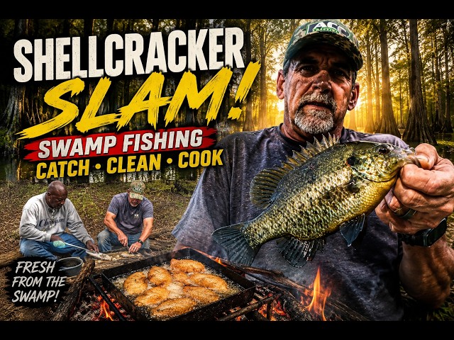 We Found the Shellcracker Motherlode! | Catch Clean Cook in the Swamp