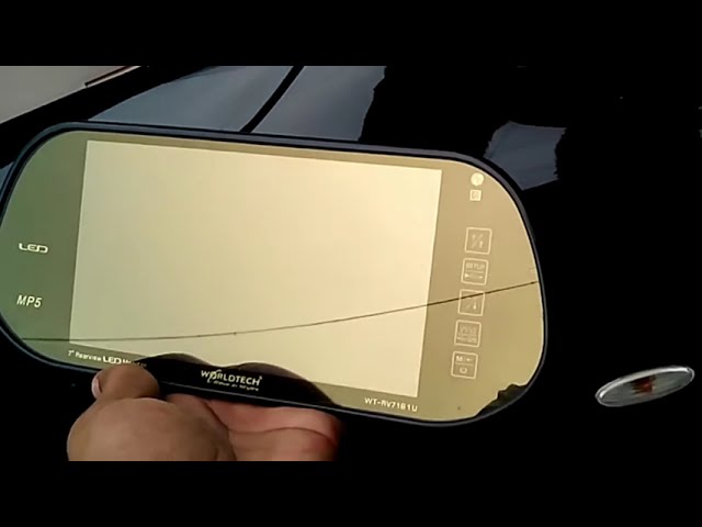 7 Inch Worldtech Rearview HD Mirror Display
