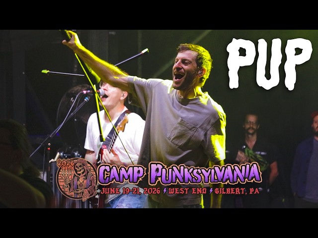 PUP | Live at Camp Punksylvania | Multicam Full Set (Gilbert, Pa 2026)